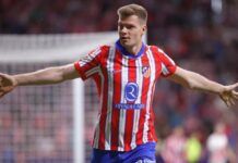Atletico-trener Simeone «bommer» stygt på Sørloth