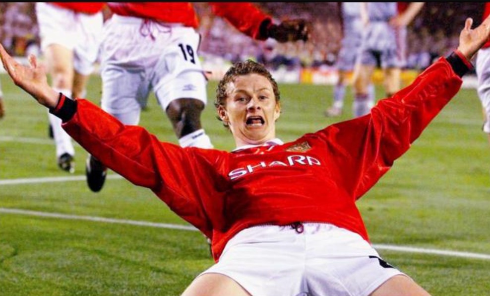 Ole Gunnar Solskjær historisk feiring